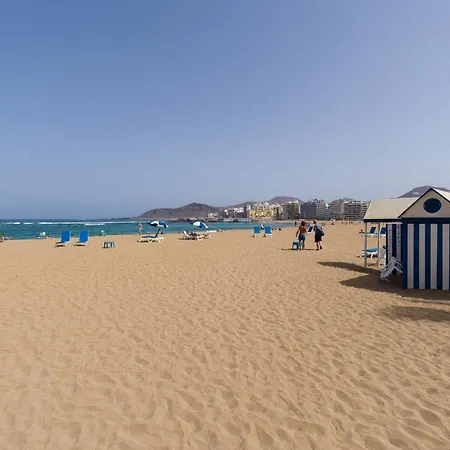 Cozy Flat At Las Canteras Beach - Wifi Appartement *